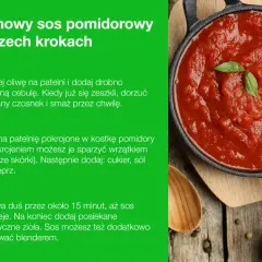 Domowy sos pomidorowy dla niemowlaka w trzech krokach. Pyszny i zdrowy, idealny do pierwszych posiłków.