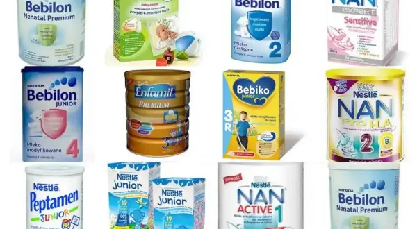 Różne rodzaje mleka modyfikowanego: Bebilon, Bebiko, Enfamil, NAN. Które mleko modyfikowane najzdrowsze? Wybór zależy od wieku i potrzeb dziecka.